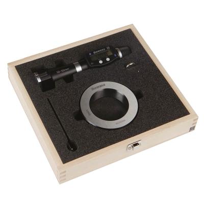 BOWERS XTD50M-BT digital 3-punkt mikrometer 50-65 mm med kontrolring og Bluetooth